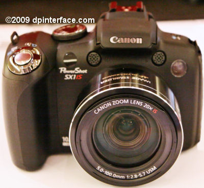 canon sx1 front