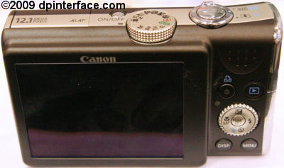 canon sx200 back