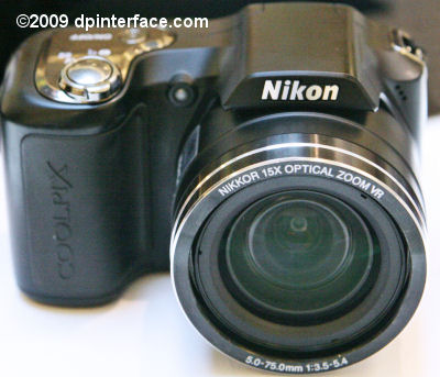 nikon l100 front