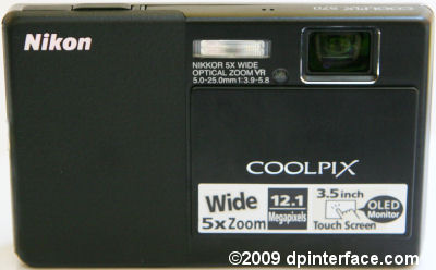 nikon s70 front