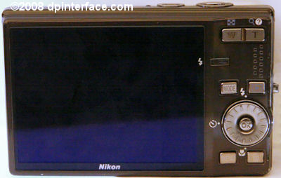 nikon s710 back