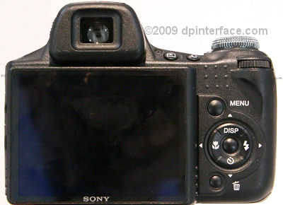 sony hx1 back